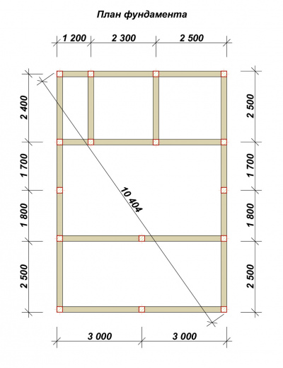 3D План второго этажа проекта ПБ-12