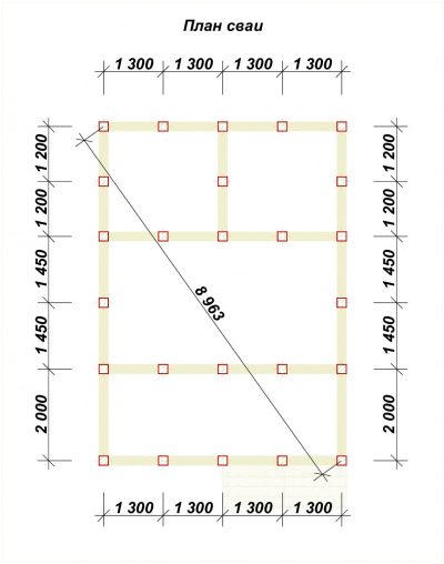 3D План второго этажа проекта ПБ-2