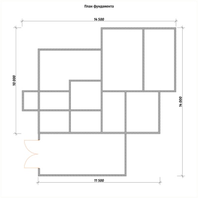 3D План второго этажа проекта 