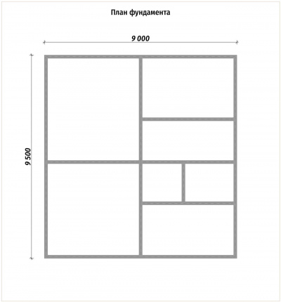 3D План второго этажа проекта 