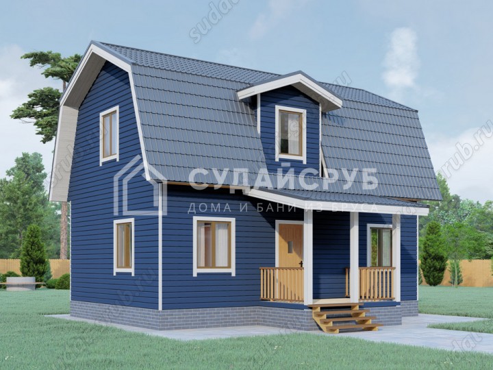 Проекты дачных деревянных домов